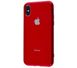 Чехол для iPhone Xs Max Silicone case (TPU) красный глянцевый