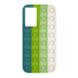 Чехол для Samsung A12 Pop-It Case Поп ит Pine Green/White