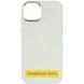 TPU чохол Bonbon Metal Style для Samsung Galaxy S21 FE Білий / White
