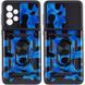 Удароміцний чохол Camshield Serge Ring Camo для Samsung Galaxy A53 5G Синій / Army Blue