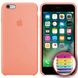 Чехол silicone case for iPhone 6/6s с микрофиброй и закрытым низом Flamingo / Розовый