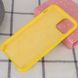 Чехол silicone case for iPhone 11 Pro Max (6.5") (Желтый / Canary Yellow)