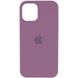 Чехол Apple silicone case for iPhone 12 Pro / 12 (6.1") (Лиловый / Lilac Pride)