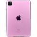 TPU чохол Epic Color Transparent для Apple iPad Pro 11" (2020) (Рожевий)