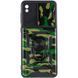 Ударопрочный чехол Camshield Serge Ring Camo для Xiaomi Redmi 9A Зеленый / Army Green