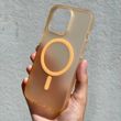Чехол для iPhone 13 Pro Matt Clear Case ультратонкий, не желтеет Orange