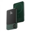Бездротовий Повербанк MagSafe Power Bank для iPhone 10000 mAh 20W Магсейф Павербанк з бездротовою зарядкою Green