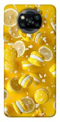 Чехол для Xiaomi Poco X3 NFC PandaPrint Лимонный взрыв еда