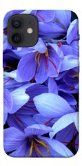 Чехол для Apple iPhone 12 mini (5.4"") PandaPrint Фиолетовый сад цветы