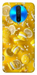 Чехол для Xiaomi Redmi K30 PandaPrint Лимонный взрыв еда