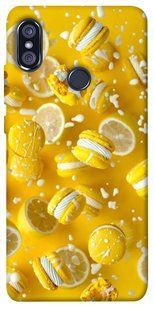 Чохол для Xiaomi Redmi Note 5 Pro PandaPrint Лимонний вибух їжа
