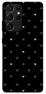 Чохол для Samsung Galaxy S21 Ultra PandaPrint Серденька патерн