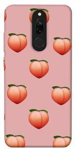 Чохол для Xiaomi Redmi 8 PandaPrint Персики патерн