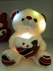 Мягкая светящаяся игрушка мишка Тедди