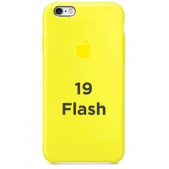 Чохол silicone case for iPhone 6 / 6s Flash / жовтий