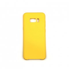Чохол для Samsung Galaxy S8 Plus (G955) Silky Soft Touch жовтий