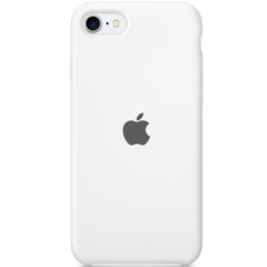 Чехол Silicone Case (AA) для Apple iPhone SE (2020) (Белый / White)