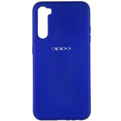 Чехол Silicone Cover Full Protective (A) для OPPO Realme 6 Pro Тёмно-синий