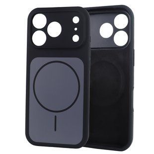 Чехол для iPhone 17 Pro / 18 Pro Dual Tone Silicone MagSafe Case &ndash; Black