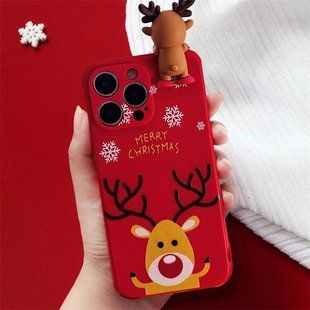 Чохол новорічний для Iphone 15 Pro Max Christmas Series