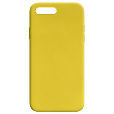Силиконовый чехол Candy для Apple iPhone 7 plus / 8 plus (5.5"") Желтый