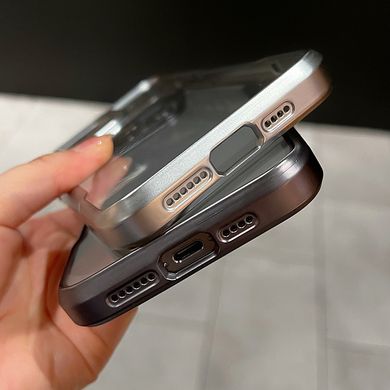 Чохол для Iphone 12 Pro Max Metal HD Clear Case Black