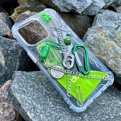Чохол для iPhone 14 Pro Max Lyuto case X Series Green