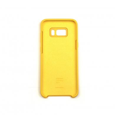 Чохол для Samsung Galaxy S8 Plus (G955) Silky Soft Touch жовтий