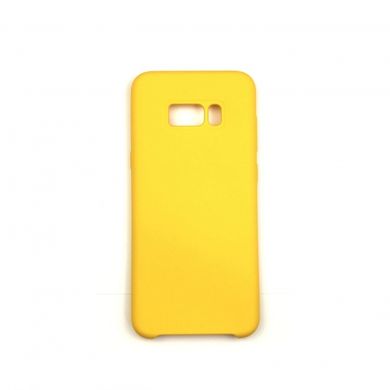 Чехол для Samsung Galaxy S8 Plus (G955) Silky Soft Touch желтый