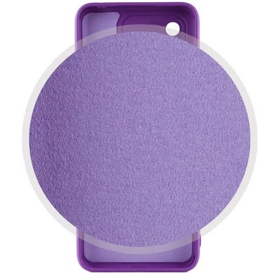 Чохол для Xiaomi Redmi A1 Silicone Full camera закритий низ + захист камери Фіолетовий / Purple