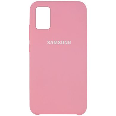 Чехол Silicone Cover (AAA) для Samsung Galaxy A51 (Розовый / Pink)