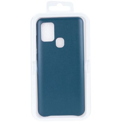 Кожаный чехол AHIMSA PU Leather Case (A) для Samsung Galaxy A21s (Зеленый)