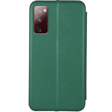 Шкіряний чохол (книжка) Classy для Samsung Galaxy S20 FE (Зелений)