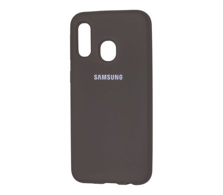 Чохол для Samsung Galaxy A40 (A405) Silicone Full оливковий