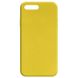 Силиконовый чехол Candy для Apple iPhone 7 plus / 8 plus (5.5"") Желтый