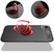 TPU чехол Deen ColorRing под магнитный держатель (opp) для Apple iPhone XR (6.1"") Черный / Красный
