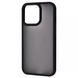 Чохол Matte Colorful Case для iPhone 13 Black