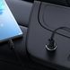 Автодержатель для телефона Baseus CW01 Magnetic Wireless+USB-A Charging Car Mount Black