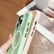 Чехол для iPhone 13 Matte Colorful Case with MagSafe Green