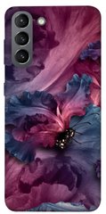 Чехол для Samsung Galaxy S21 PandaPrint Насекомое цветы