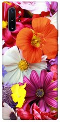 Чехол для Samsung Galaxy Note 10 Plus PandaPrint Бархатный сезон цветы