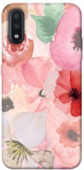 Чохол для Samsung Galaxy A01 PandaPrint Акварельні квіти 3 квіти