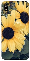 Чохол для Xiaomi Redmi 7A PandaPrint Два соняшнику квіти