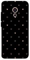 Чехол для Meizu Pro 6 PandaPrint Сердечки паттерн