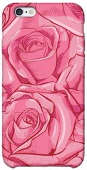 Чехол для Apple iPhone 6/6s (4.7"") PandaPrint Розы карандашом цветы