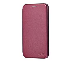 Чехол книжка Premium для Samsung Galaxy A10 (A105) бордовый