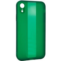 Чехол TPU Glossy Line Full Camera для Apple iPhone XR (6.1"") Зеленый