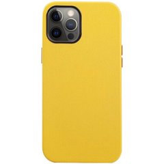 Шкіряний чохол K-Doo Noble Collection для Apple iPhone 12 Pro / 12 (6.1 "") Жовтий