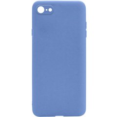 Силіконовий чохол Candy Full Camera для Apple iPhone 7/8 / SE (2020) Блакитний / Mist blue