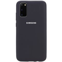 Чохол для Samsung Galaxy S20 (G980) Silky Soft Touch "чорний"